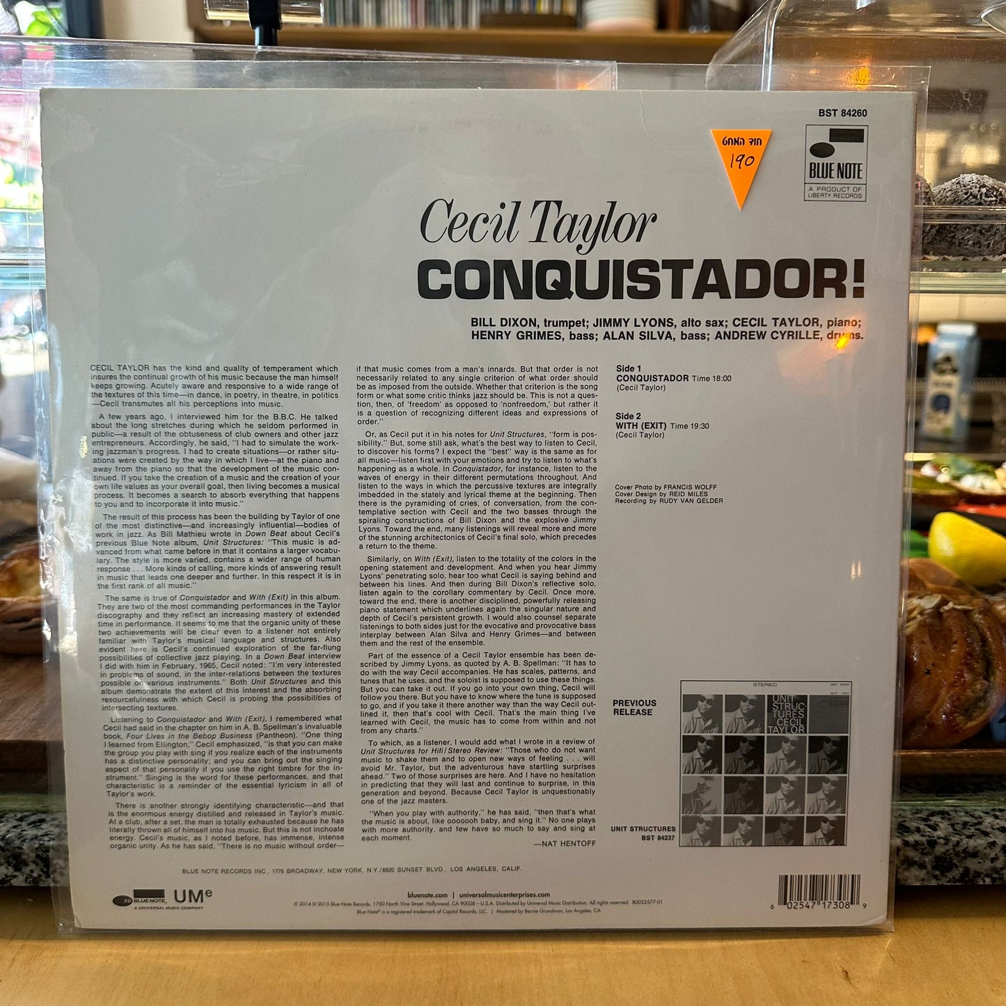 Cecil Taylor - Conquistador!