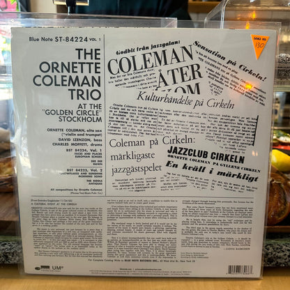 The Ornette Coleman Trio - At The "Golden Circle" Stockholm Volume One