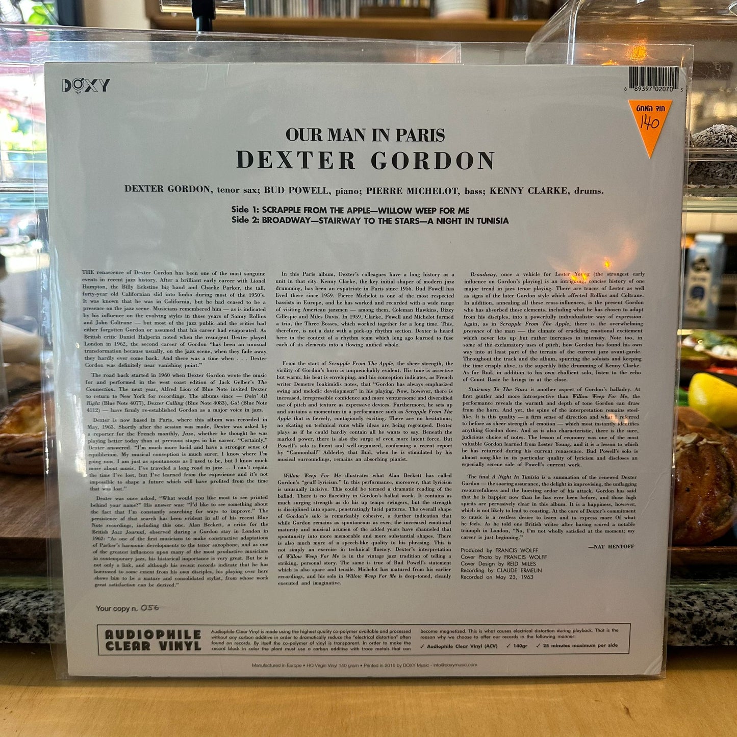 Dexter Gordon - Our Man In Paris