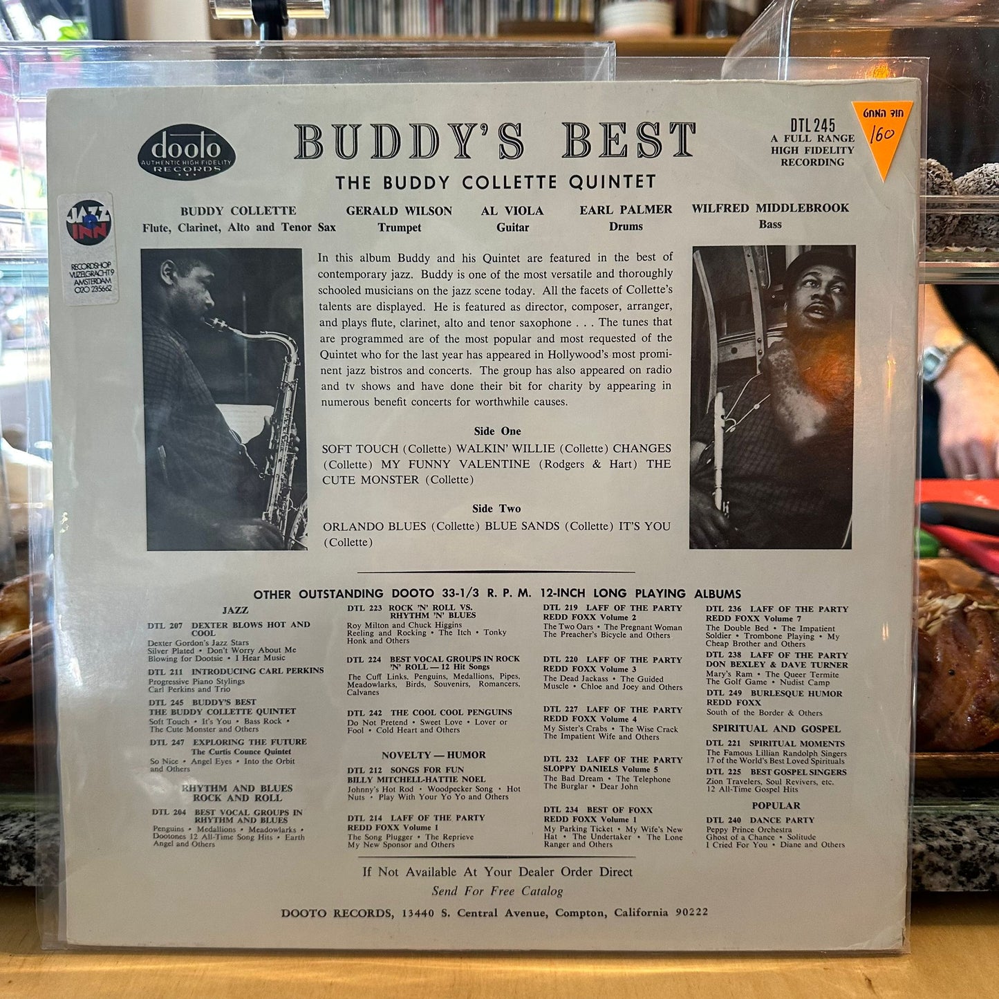 Buddy Collette Quintet - Buddy's Best