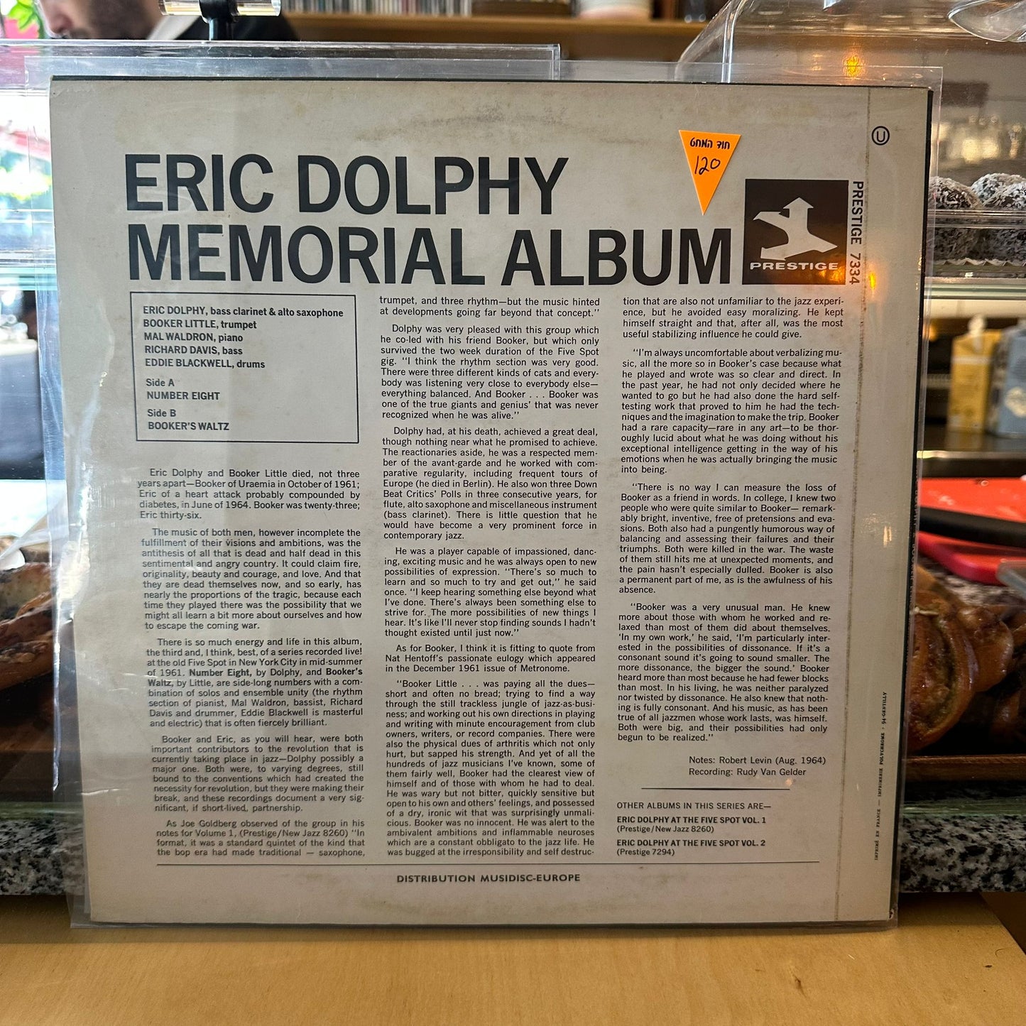 Eric Dolphy & Booker Little - Memorial Album Recorded Live At The Five Spot