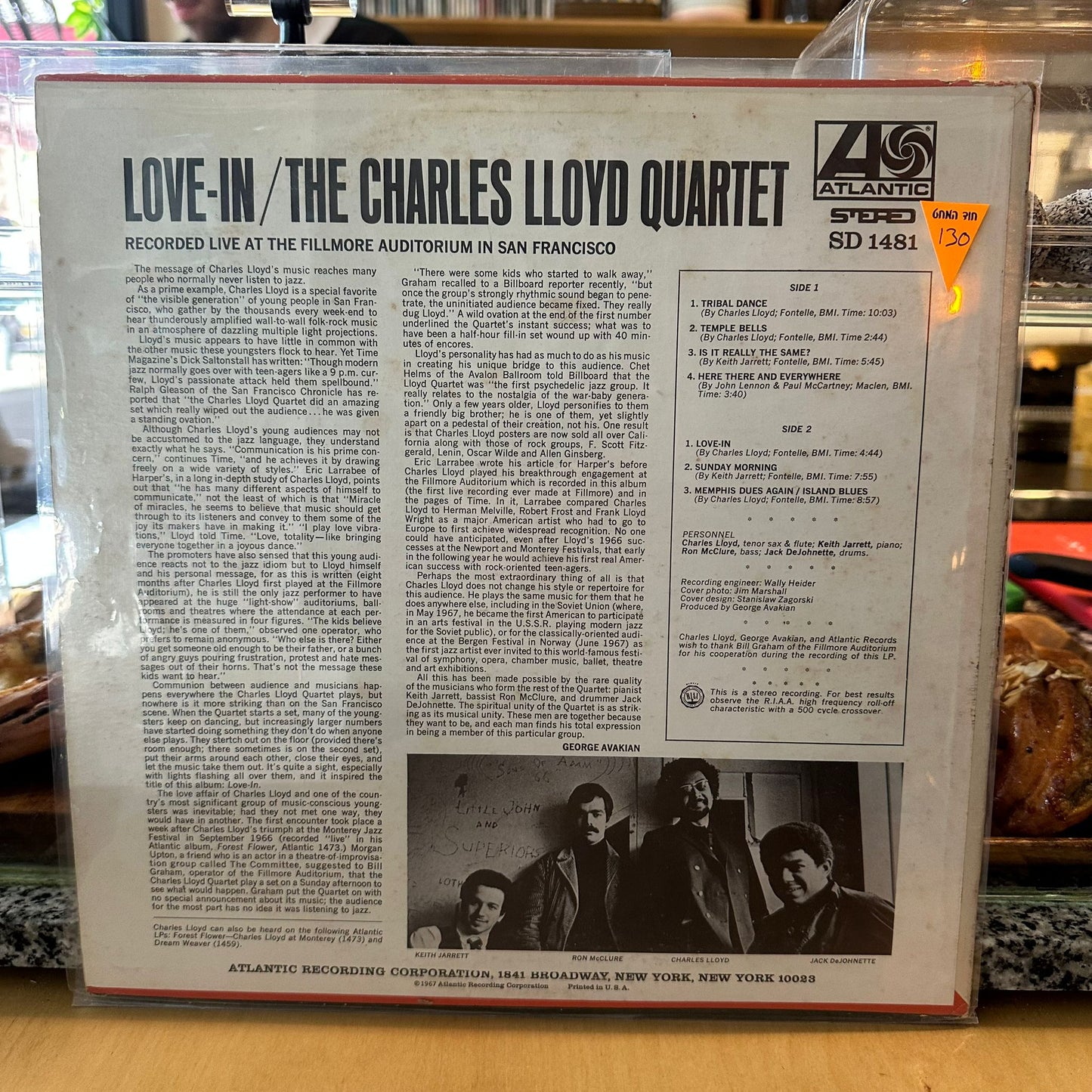 The Charles Lloyd Quartet - Love-In