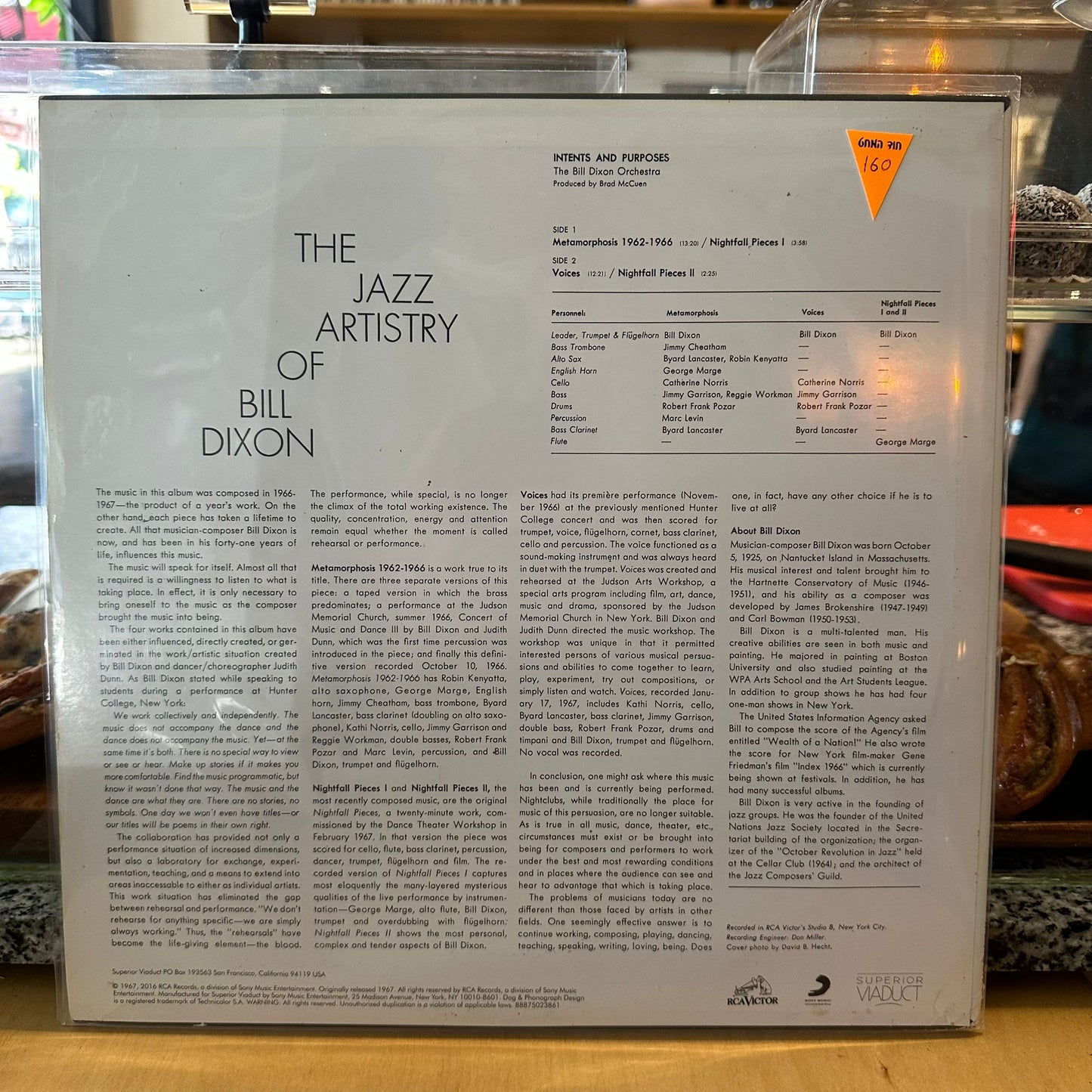 The Bill Dixon Orchestra - Intents And Purposes
