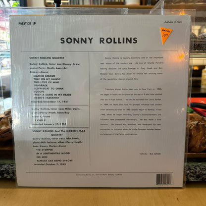 Sonny Rollins With The Modern Jazz Quartet, Art Blakey, Kenny Drew - Sonny Rollins With The Modern Jazz Quartet
