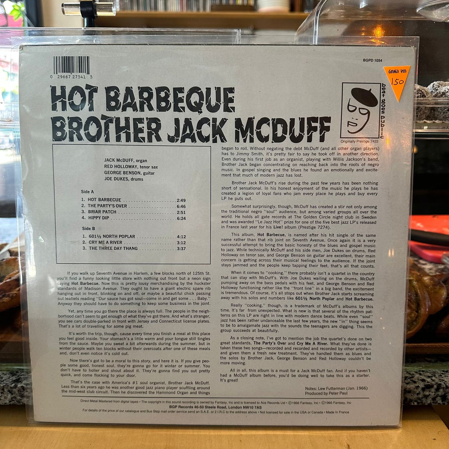 Brother Jack McDuff - Hot Barbeque