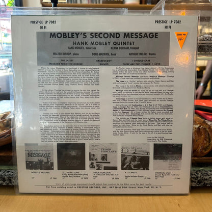Hank Mobley Quintet - Mobley's 2nd Message