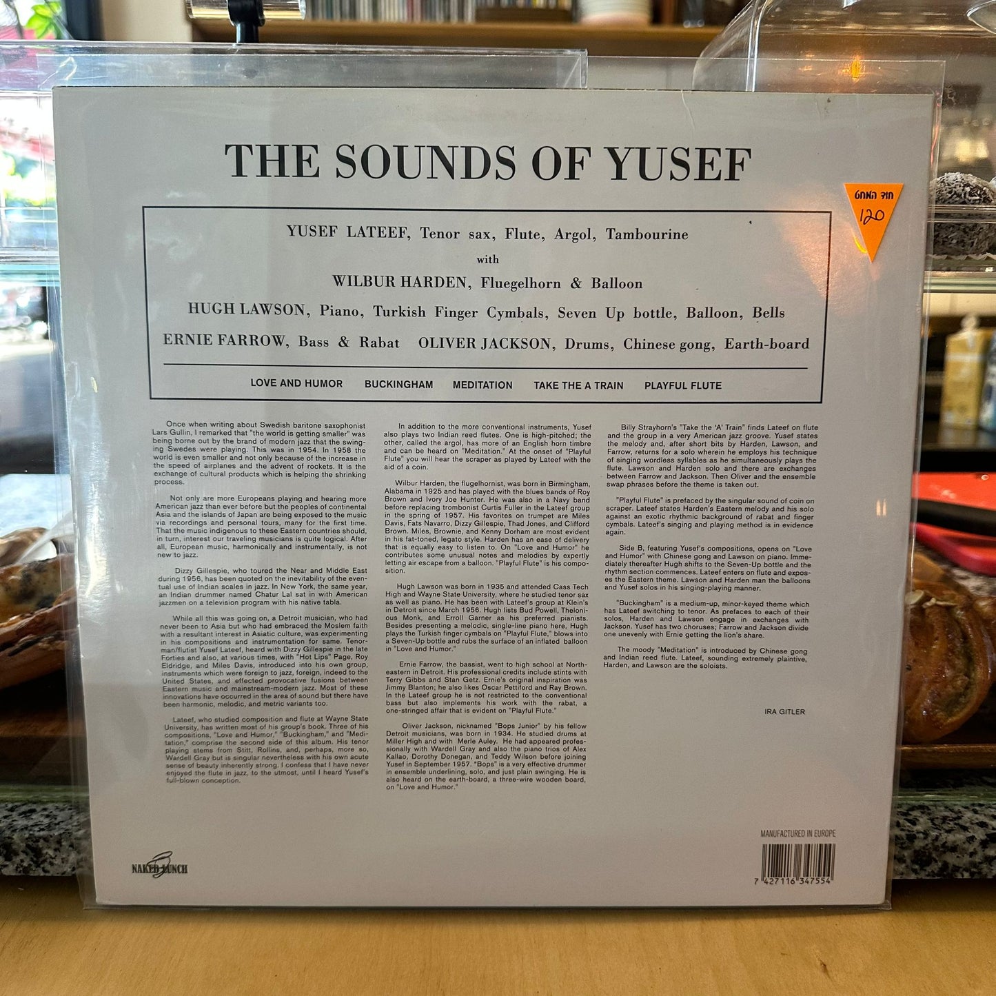 The Yusef Lateef Quintet - The Sounds Of Yusef