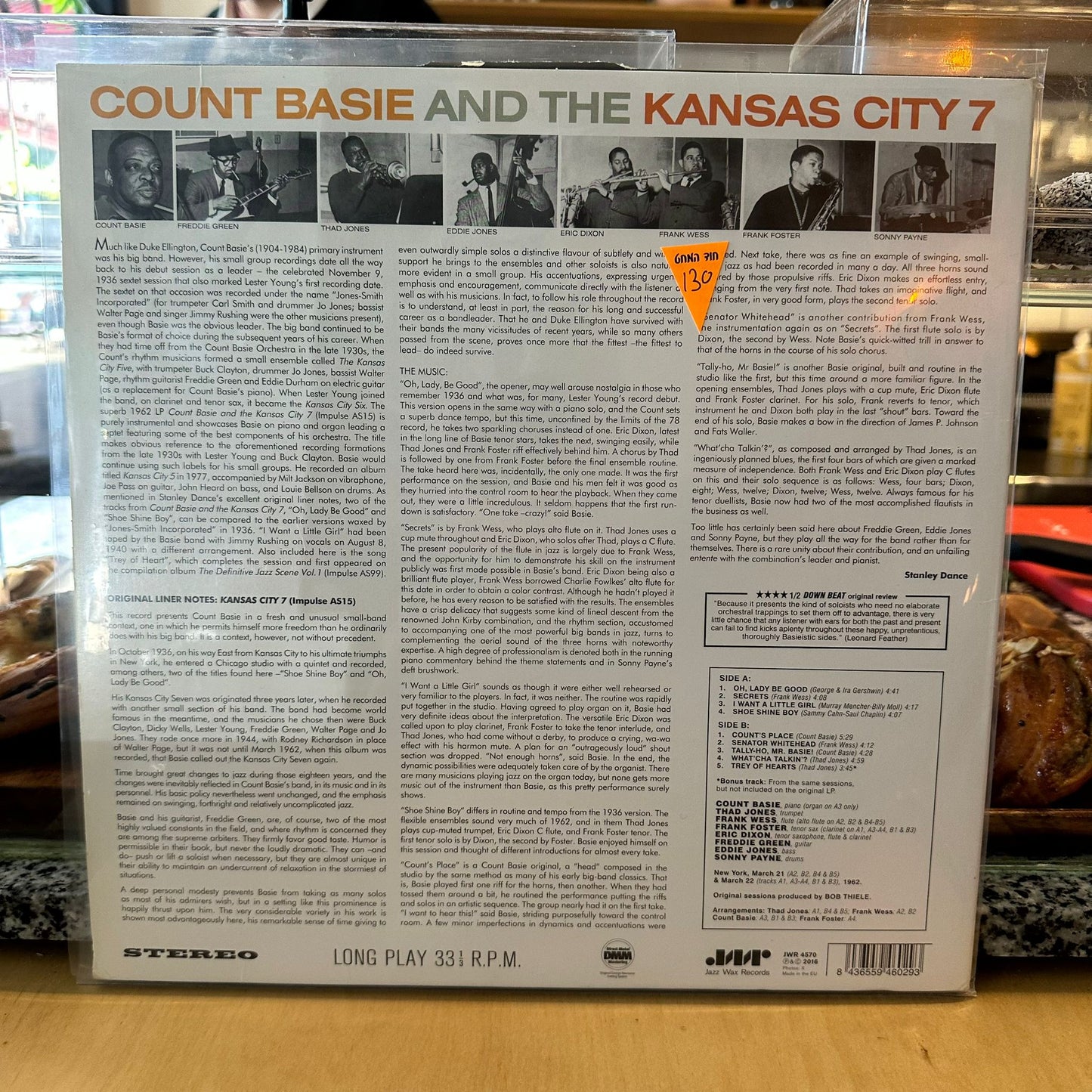 Count Basie And The Kansas City 7 - Count Basie And The Kansas City 7