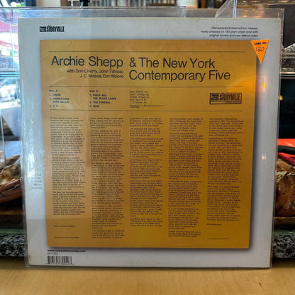 Archie Shepp & The New York Contemporary Five With Don Cherry, John Tchicai, J.C. Moses, Don Moore - Archie Shepp & The New York Contemporary Five
