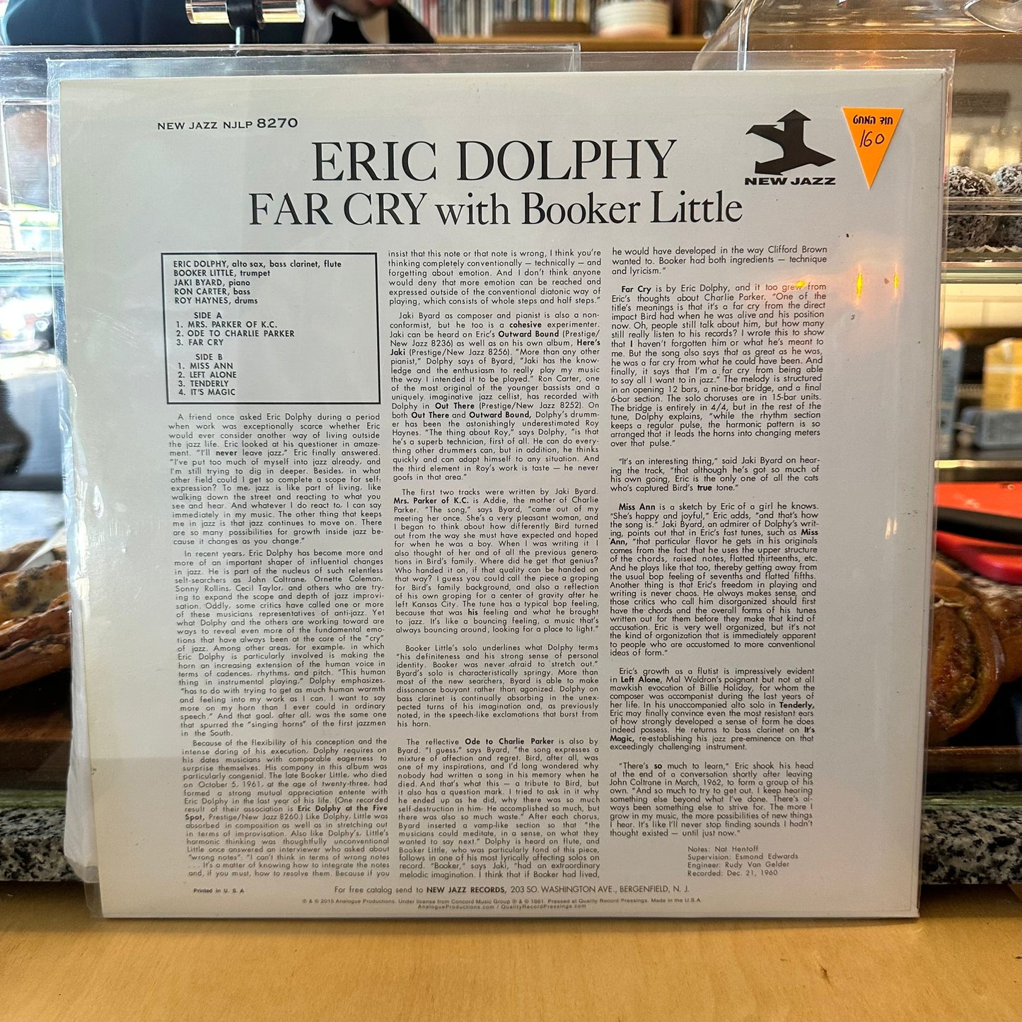 Eric Dolphy With Booker Little - Far Cry