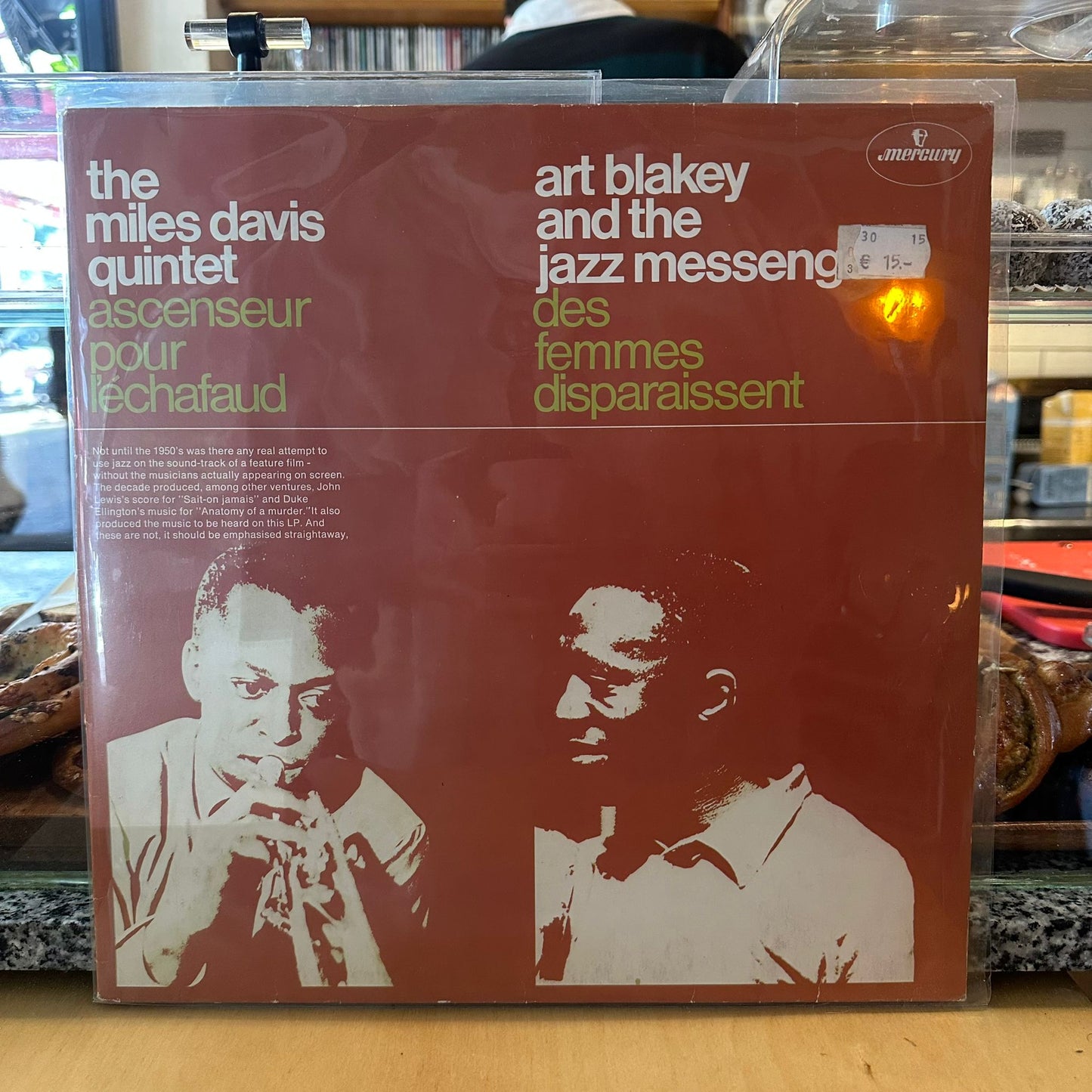 The Miles Davis Quintet / Art Blakey And The Jazz Messengers - Ascenseur Pour L'échafaud * Des Femmes Disparaissent