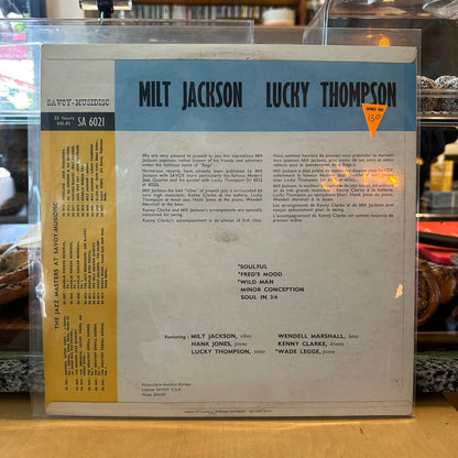 Milt Jackson - Lucky Thompson Quintet