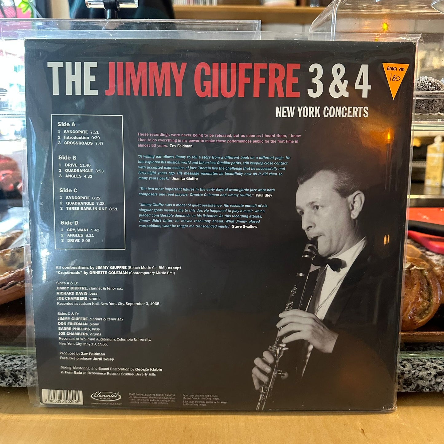 The Jimmy Giuffre 3 & 4 - New York Concerts
