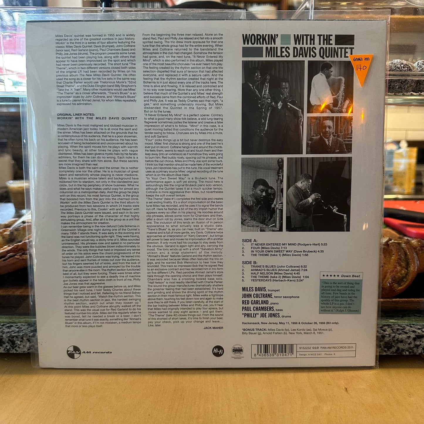 The Miles Davis Quintet - Workin' With The Miles Davis Quintet