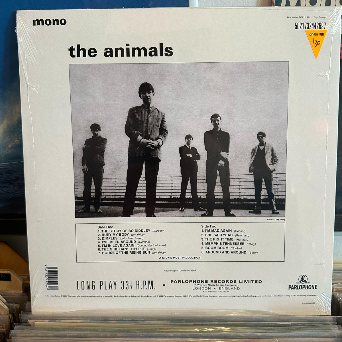 the animals - the animals (limited yellow)