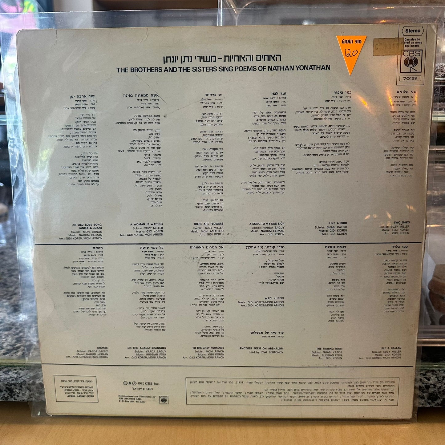 האחים והאחיות – חופים משירי נתן יונתן