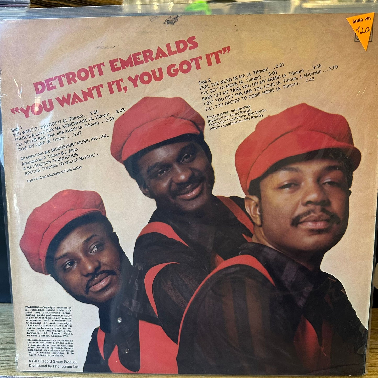 Detroit Emeralds - You Want It, You Got It