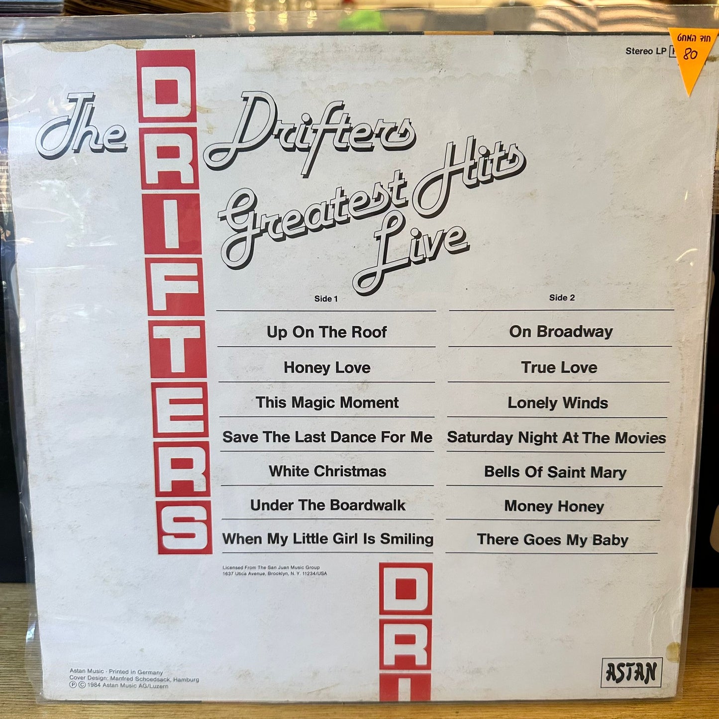 the drifters - greatest hits live