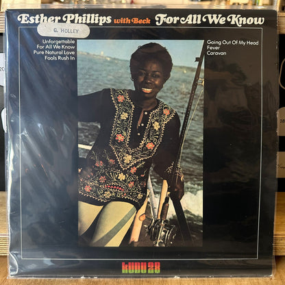 Esther Phillips With Beck* - For All We Know