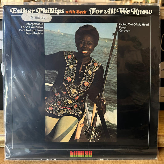 Esther Phillips With Beck* - For All We Know