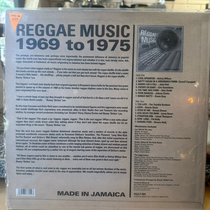 various - Reggae music 1969 - 1975