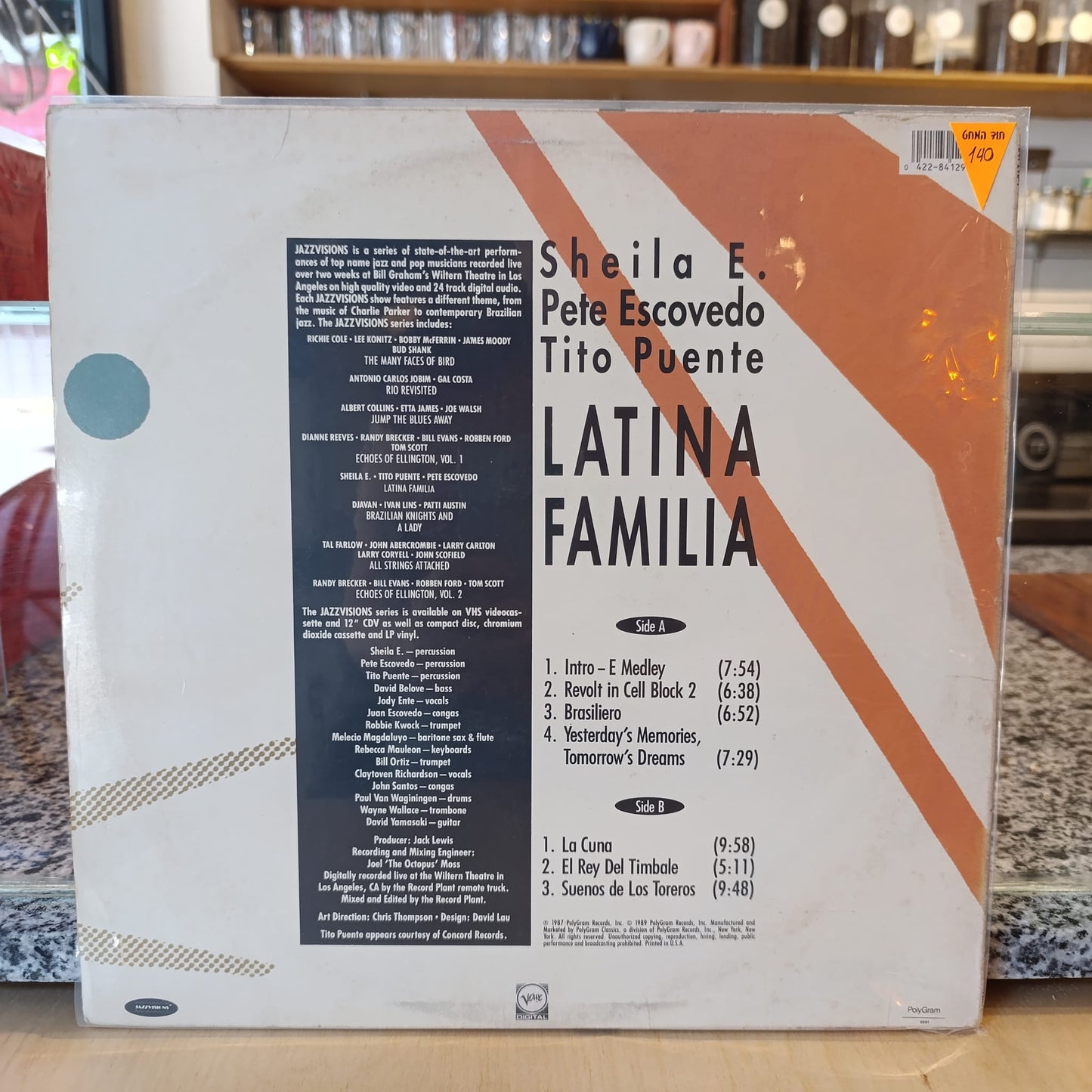 Sheila E., Pete Escovedo, Tito Puente - Latina Familia