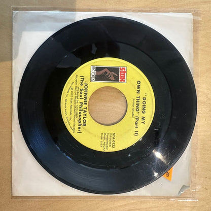 Johnnie Taylor — Doing My Own Thing 7"