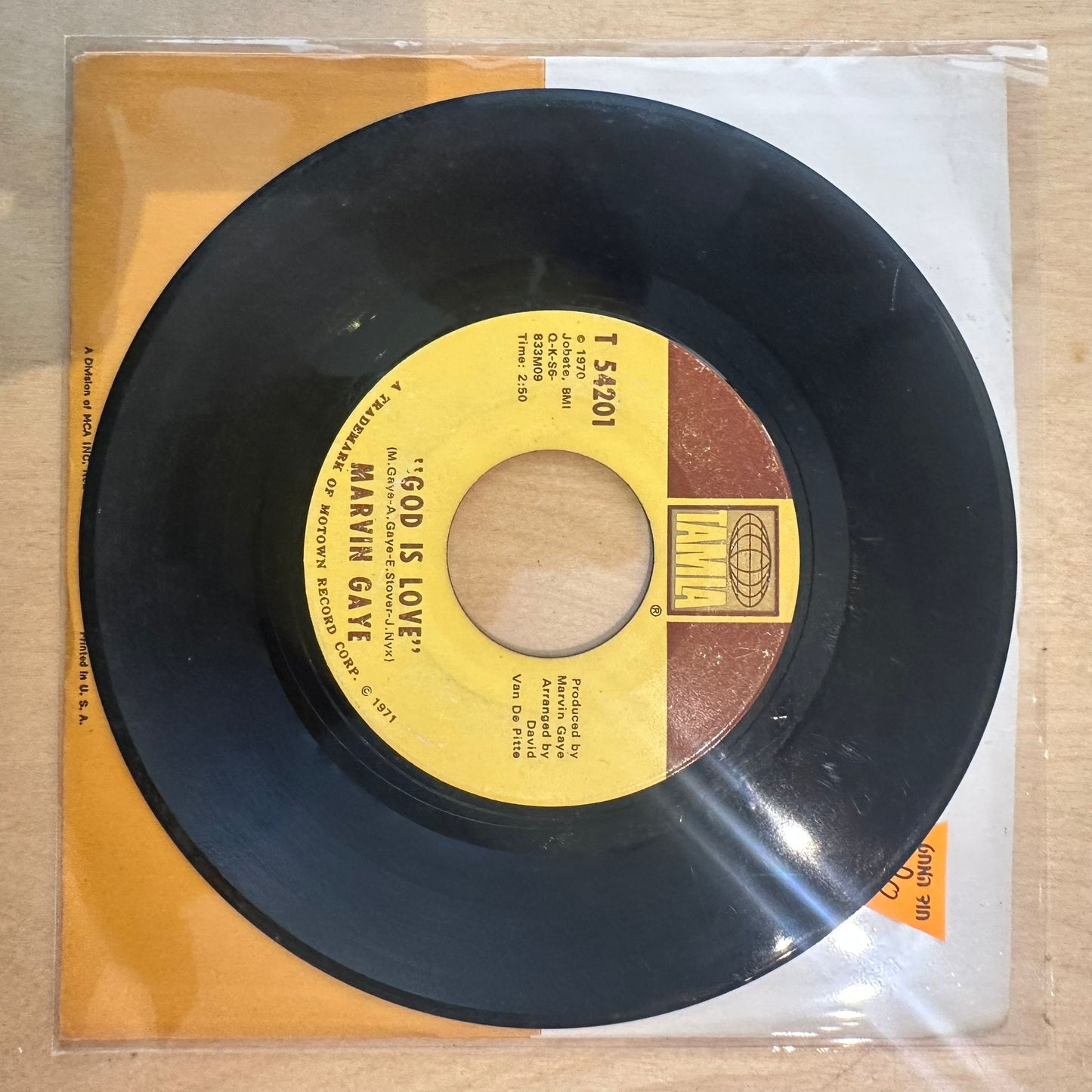 Marvin Gaye — What's Going On 7"