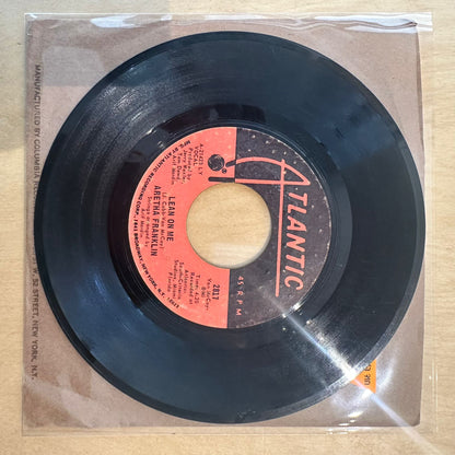 Aretha Franklin — Spanish Harlem / Lean On Me 7"