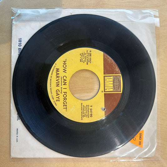 Marvin Gaye — How Can I Forget / Gonna Give Her All The Love I've Got 7"