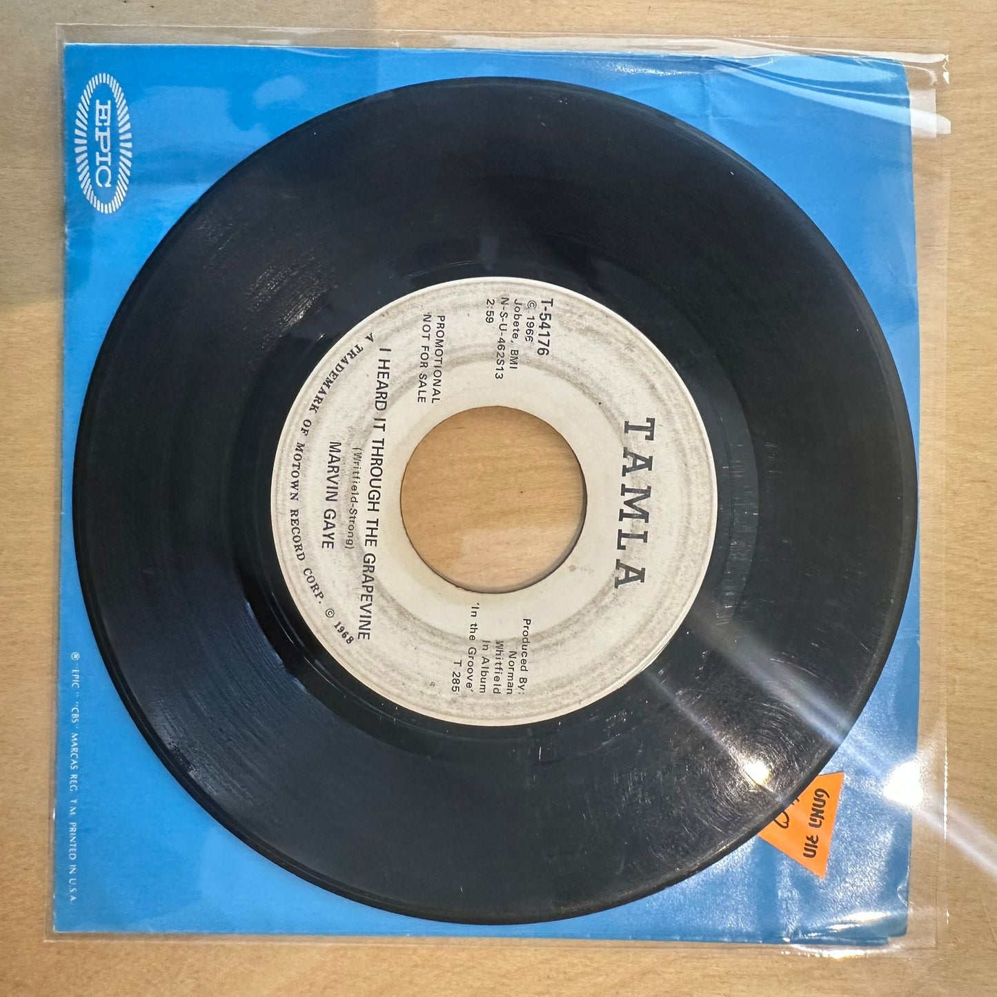 Marvin Gaye — I Heard It Through The Grapevine 7"