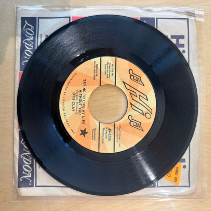 Otis Clay — Trying To Live My Life Without You / Let Me Be The One 7"