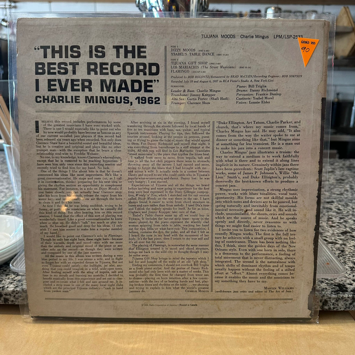 Charlie Mingus - Tijuana Moods
