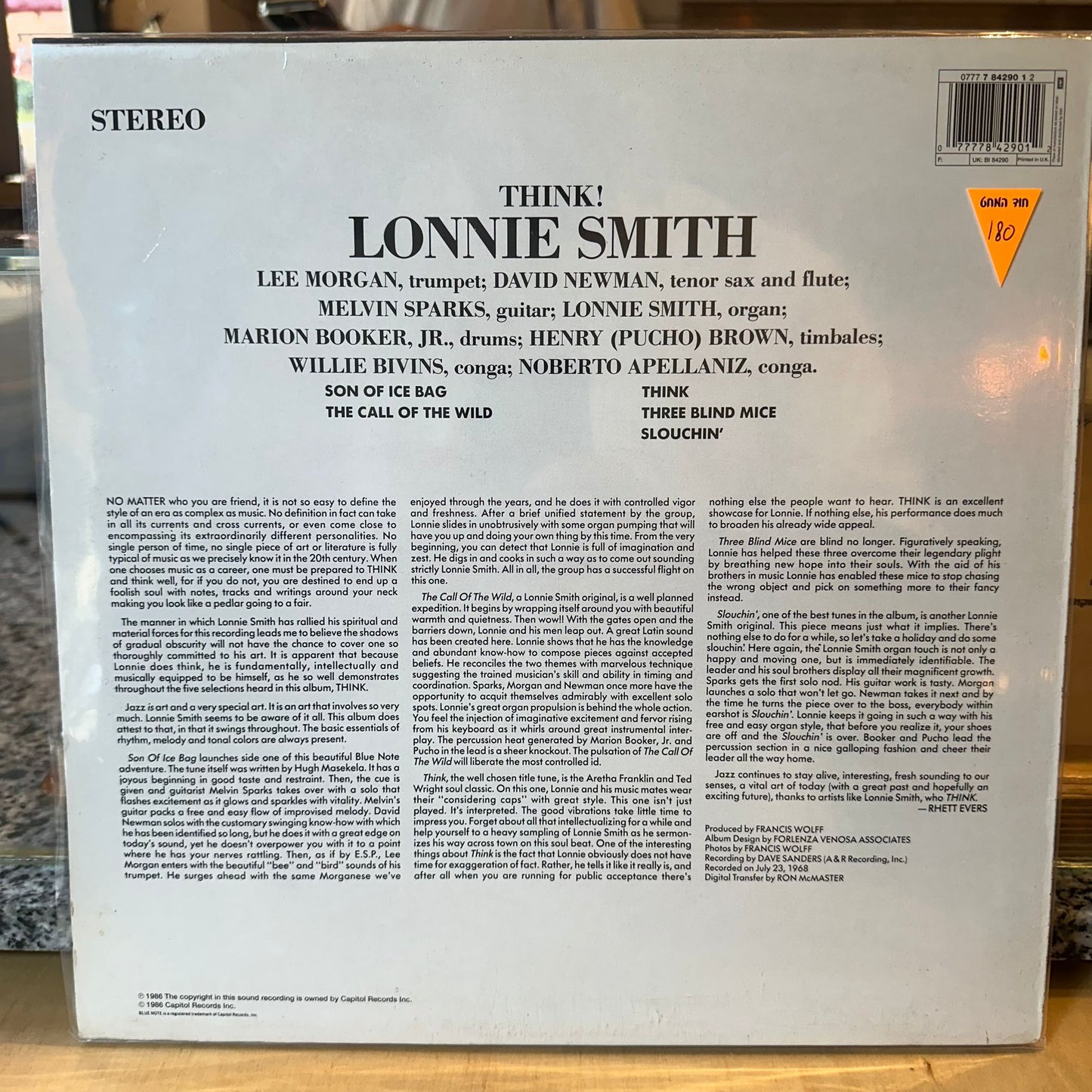 Lonnie Smith - Think