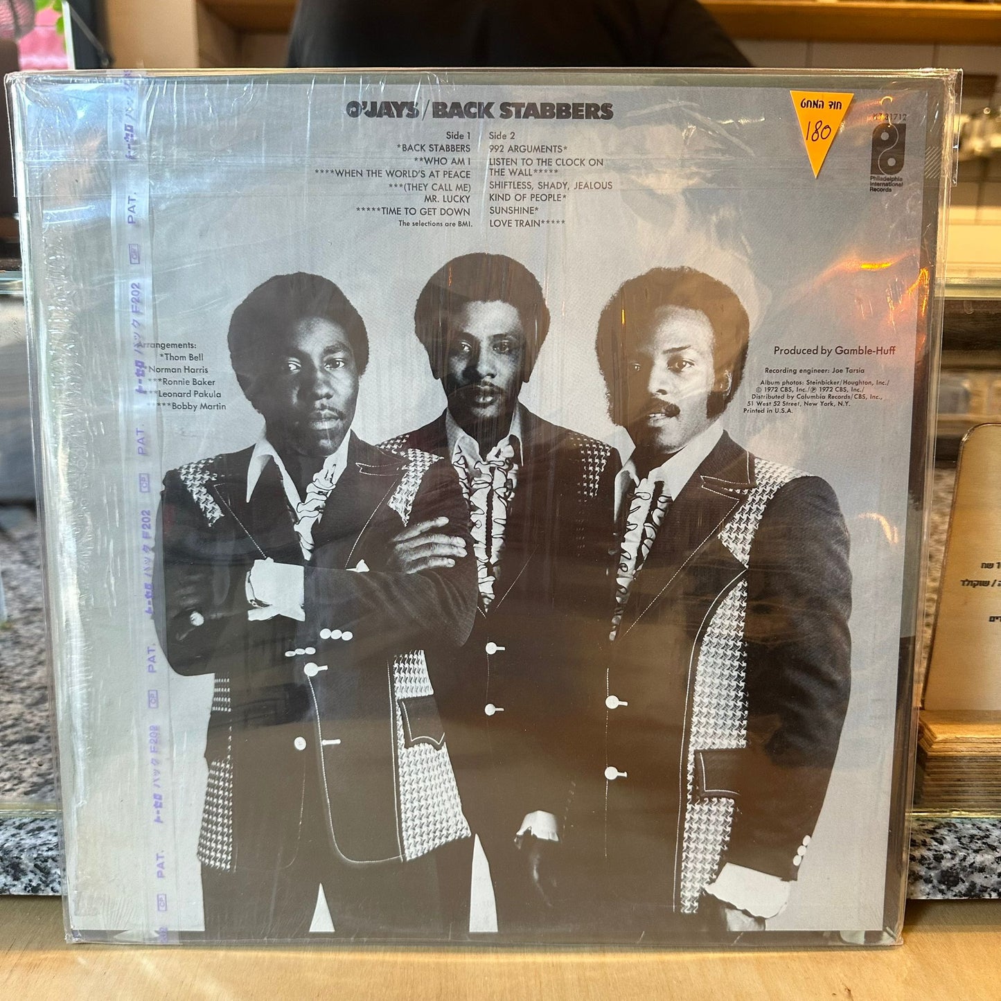 O Jays - Back Stabber