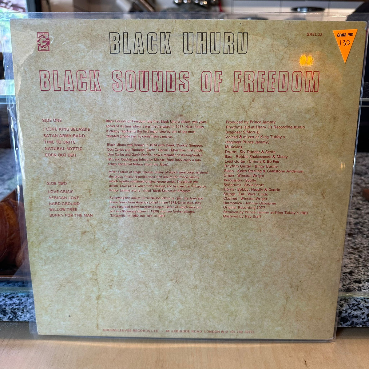 Black Uhuru - Black Sounds Of Freedom