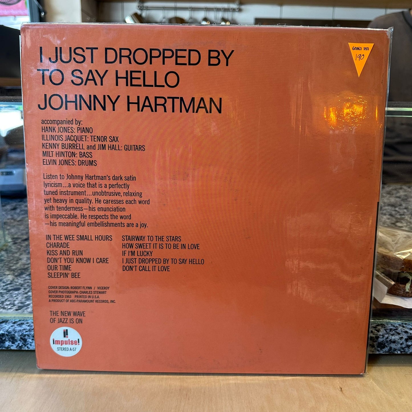 Johnny Hartman - I Just Dropped By To Say Hello
