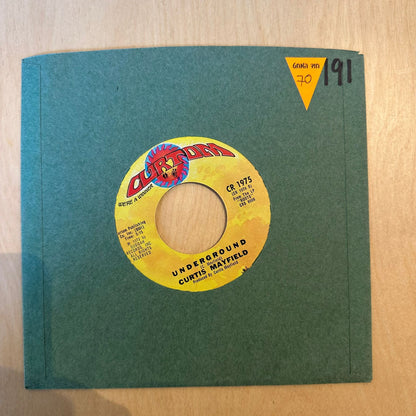 Curtis Mayfield - Freddie'S Dead (Theme From Superfly) 7”