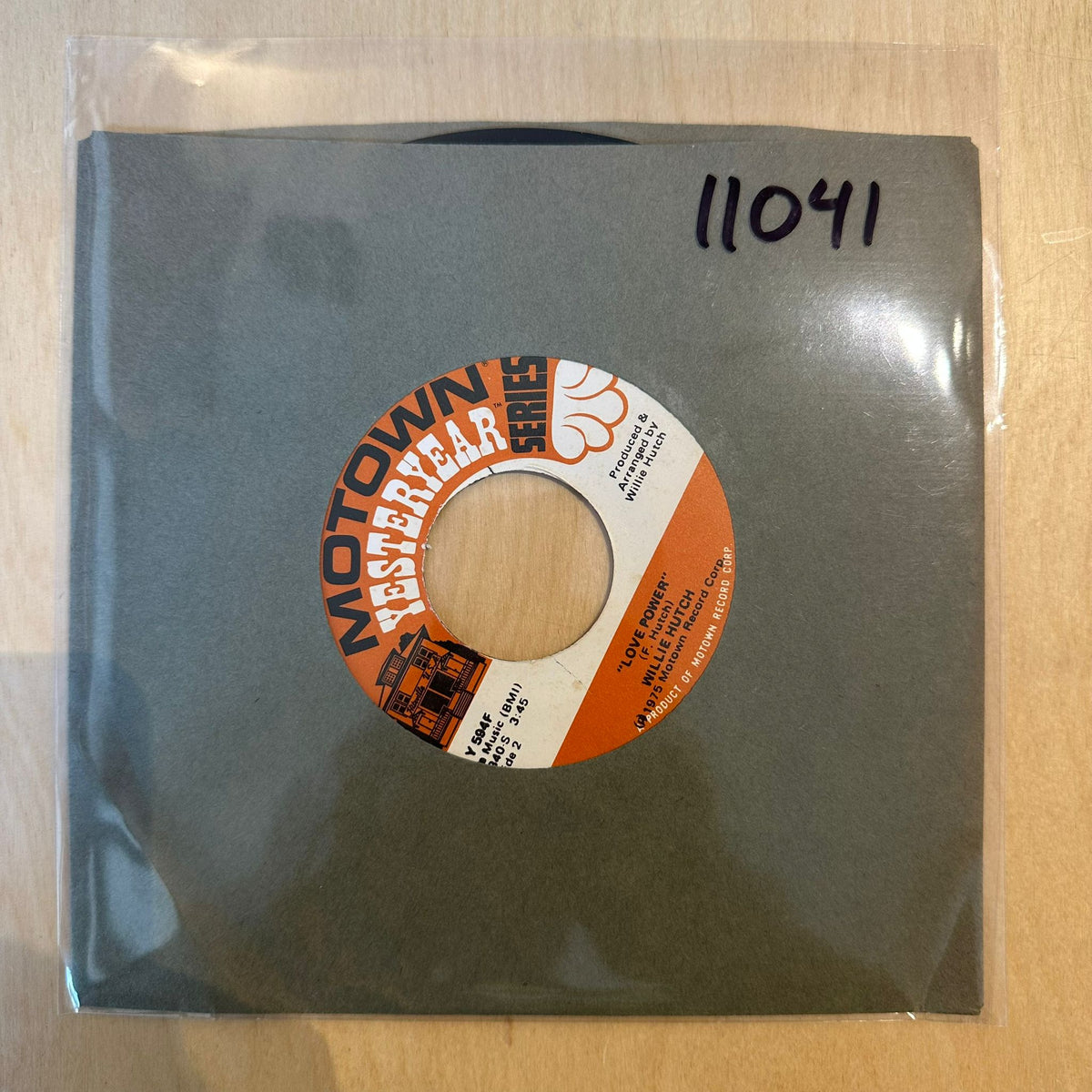 Willie Hutch - Get Ready For The Get Down / Love Power 7”