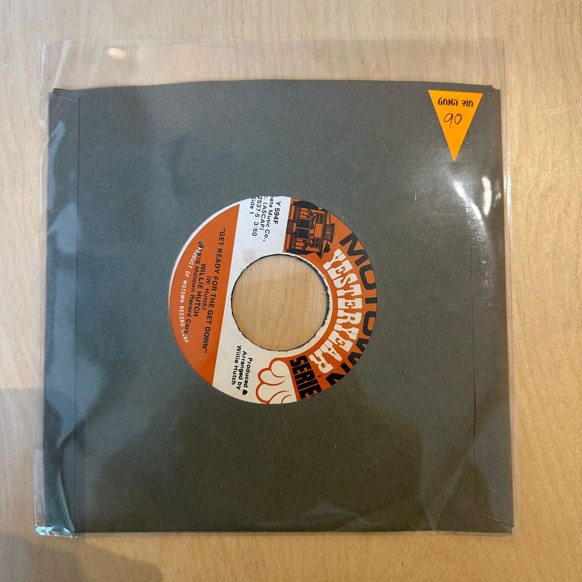 Willie Hutch - Get Ready For The Get Down / Love Power 7”