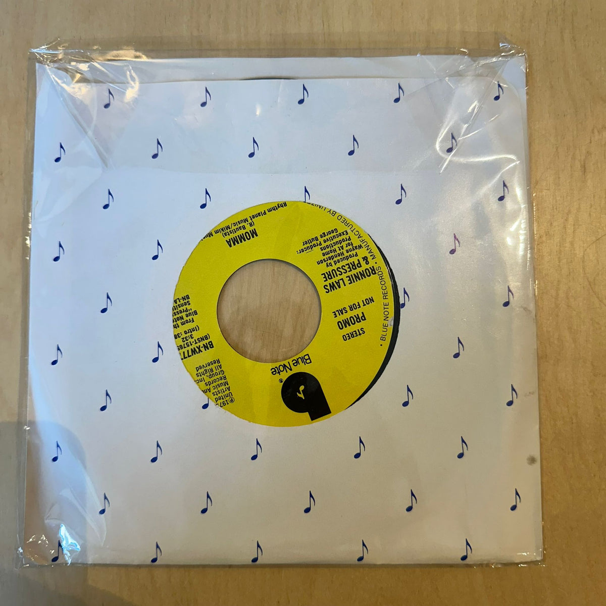 Ronnie Laws & Pressure - Momma 7”