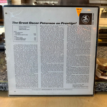 Oscar Peterson - The Great Oscar Peterson On Prestige!