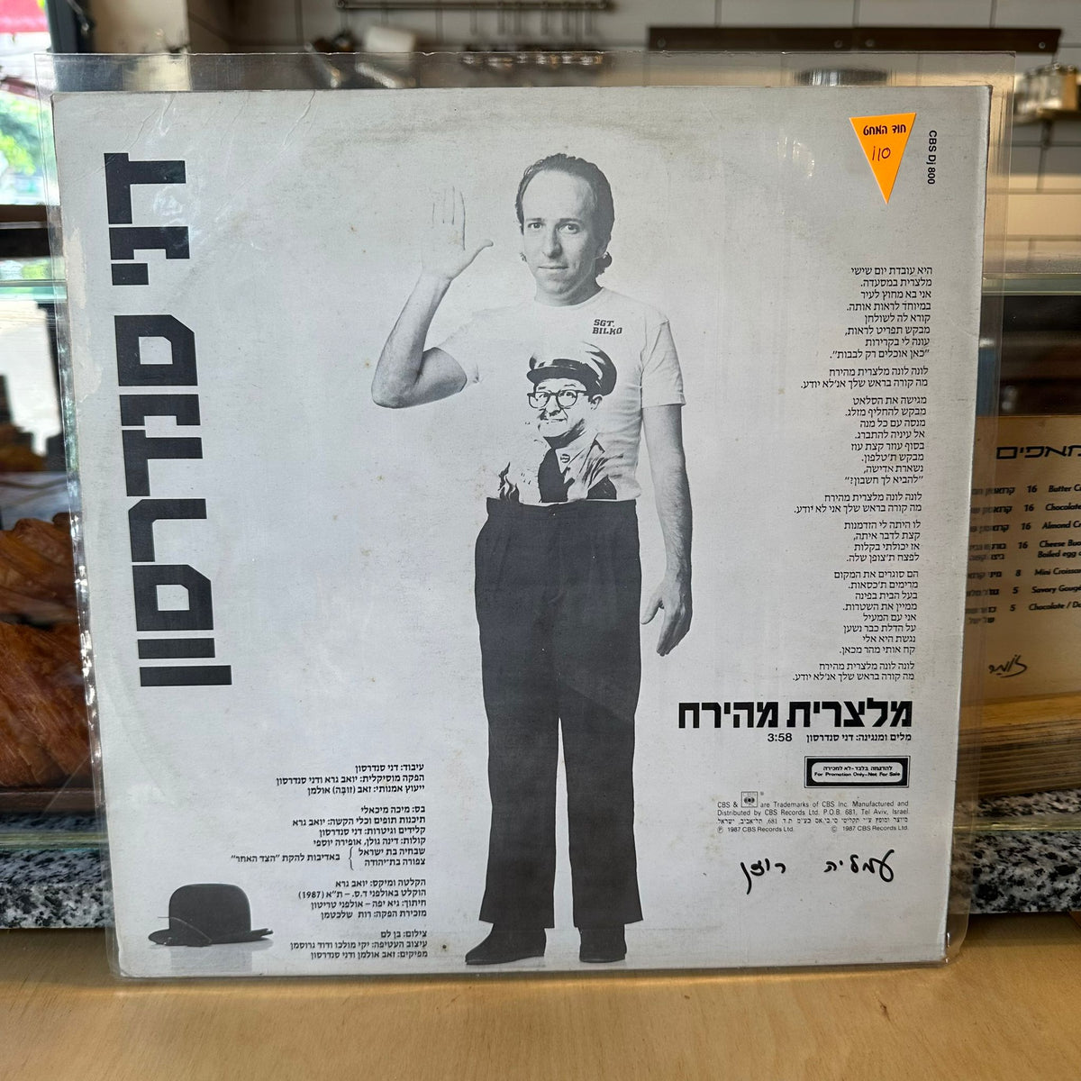 דני סנדרסון - מלצרית מהירה - שדרים