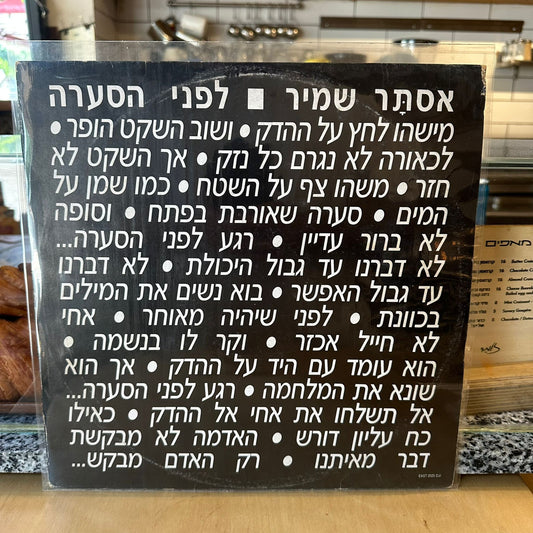 אסתר שמיר - לפני הסערה - שדרים