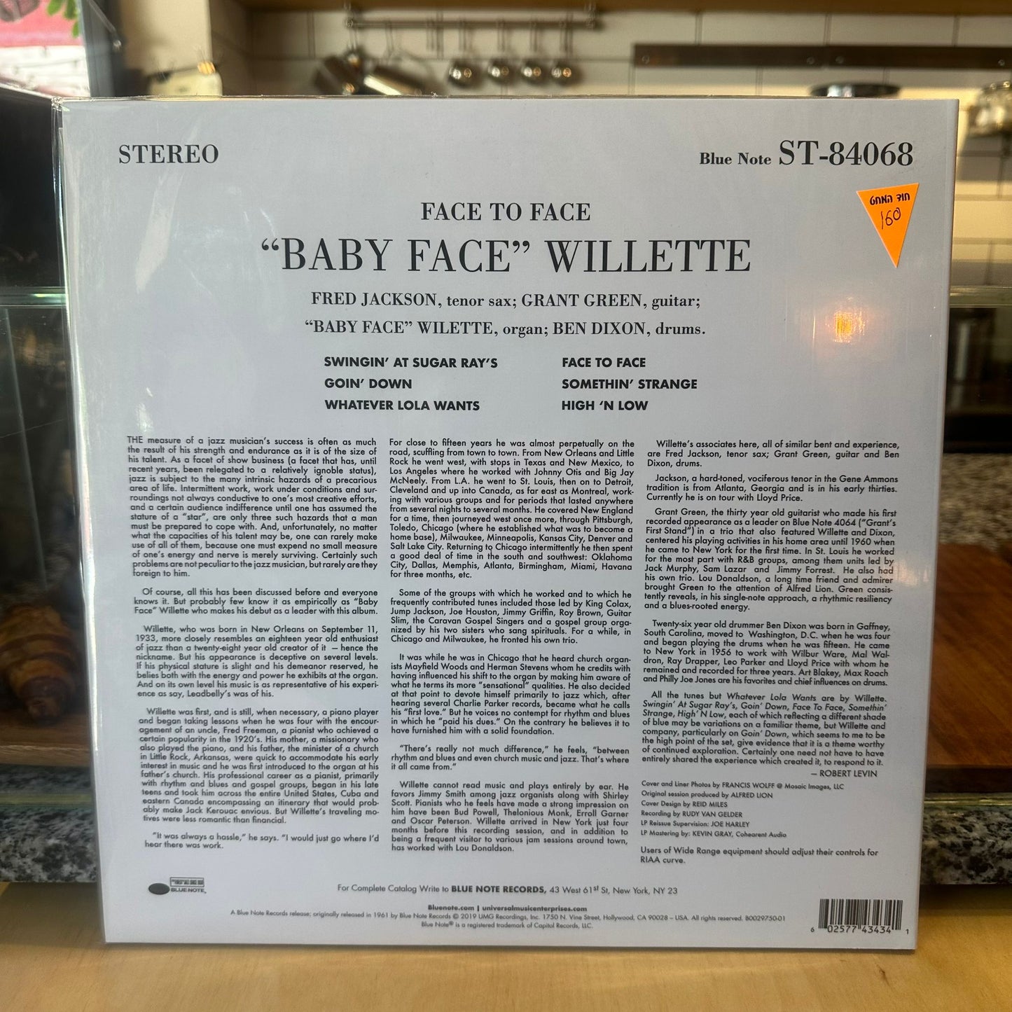 "Baby Face" Willette - Face To Face