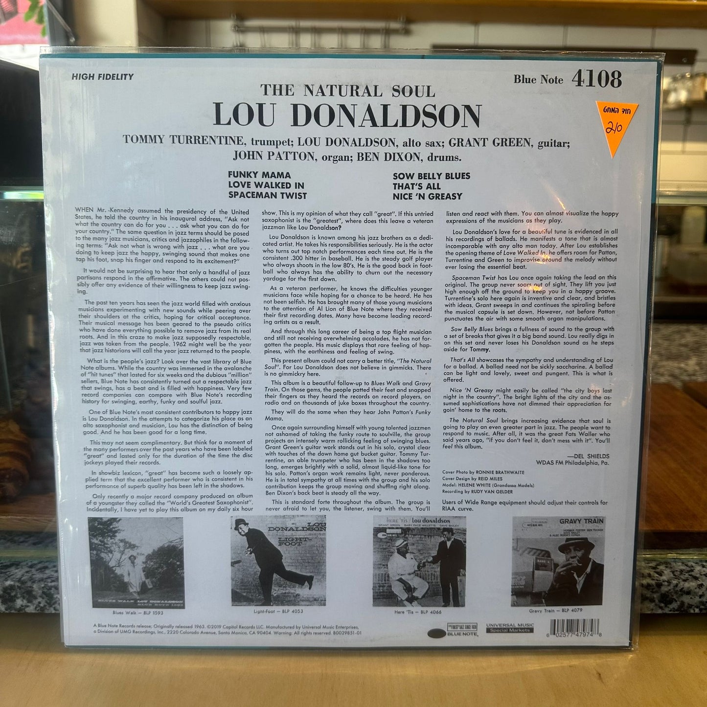 Lou Donaldson - The Natural Soul