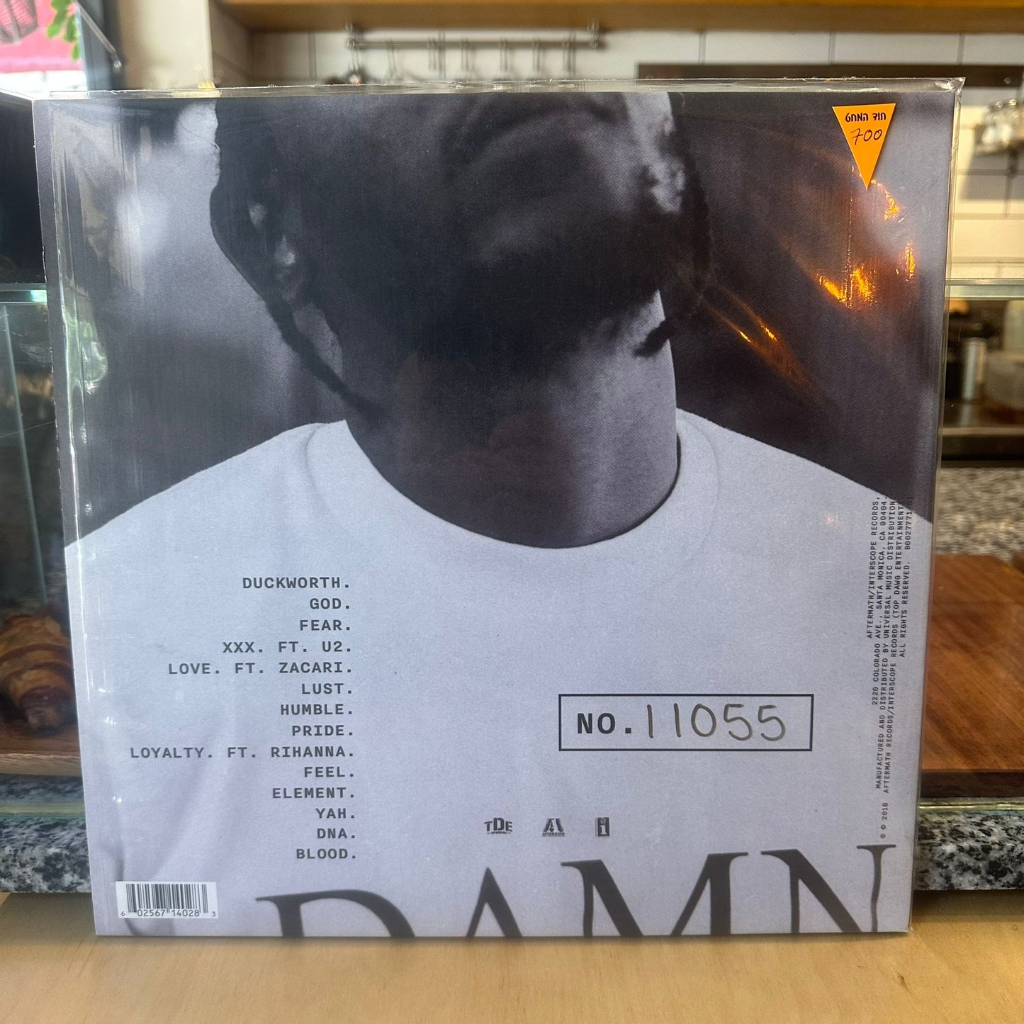 Kendrick Lamar - Damn (Top Dawg Entertainment, Aftermath Entertainment, Interscope Records)