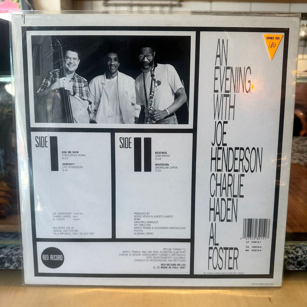Joe Henderson - Charlie Haden - Al Foster - An Evening With