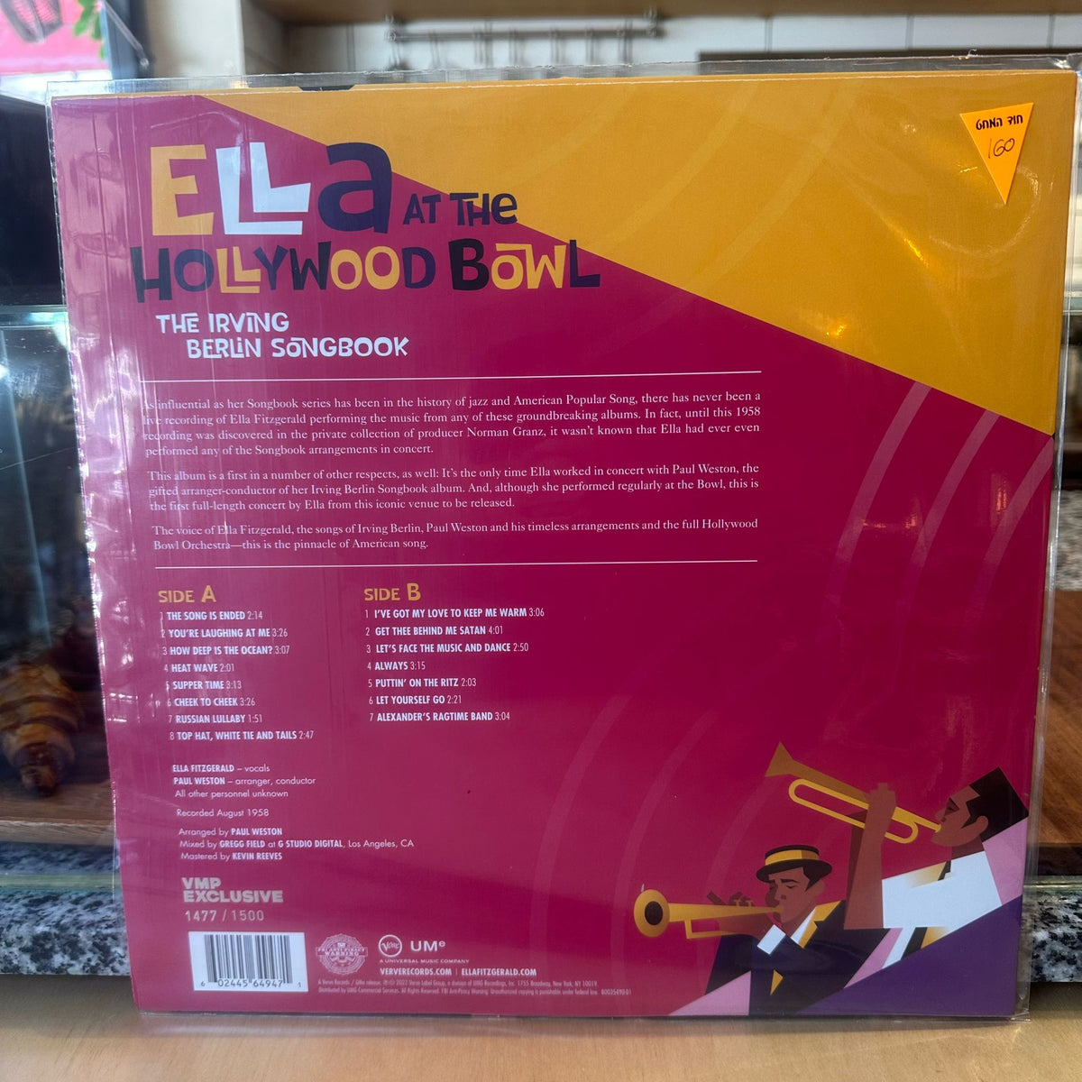 Ella Fitzgerald - Ella At The Hollywood Bowl: The Irving Berlin Songbook