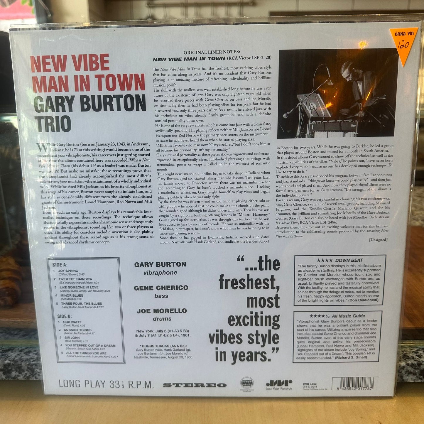 Gary Burton - New Vibe Man In Town